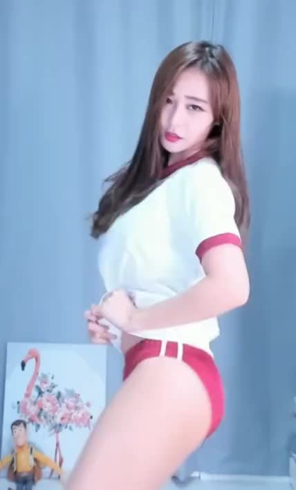 BJ Haru Red Little Shorts