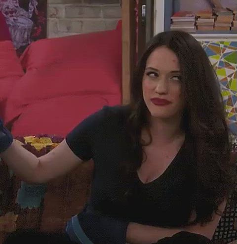 handjob jiggle kat dennings gif