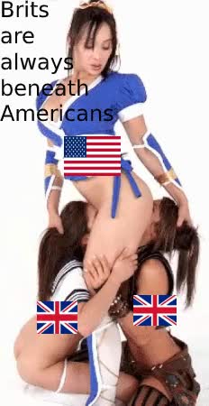 British women are beneath American women
