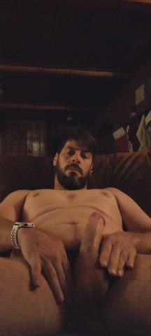 cock jerk off solo gif