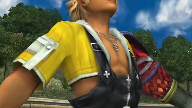 Tidus' laugh