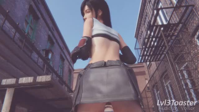 Reverse Cowgirl Tifa (Lvl3Toaster) [Final Fantasy VII]