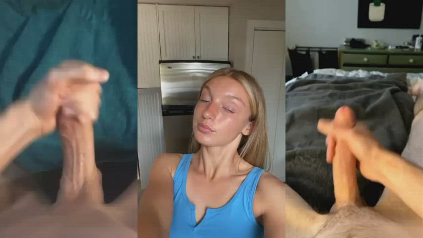 Mommy Sophie made them cum