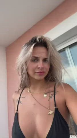 body boobs celebrity fitness gif