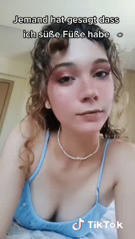 Fetish Foot Fetish Foot Worship Footjob Funny Porn Teen TikTok gif