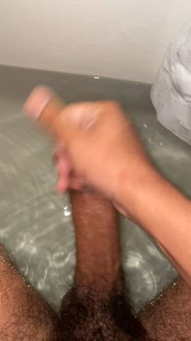 amateur bbc big dick cock cum cumshot ebony gay masturbating solo gif