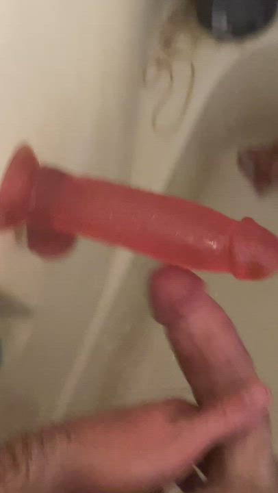 Teasing my wife about a dildo threesome