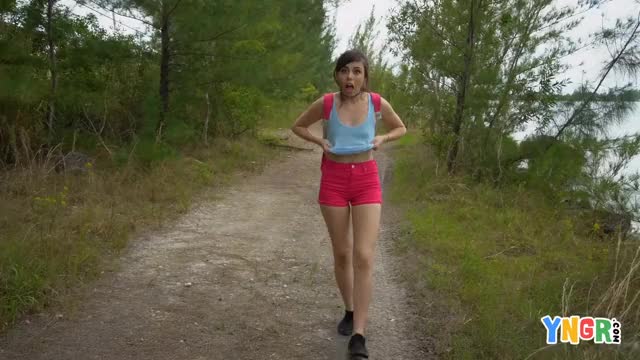 Becca Pierce - Becca Pierce Likes To Get Lost On Hikes And Suck Cock