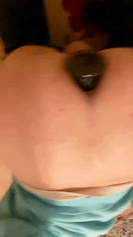 Booty Butt Plug Gape gif