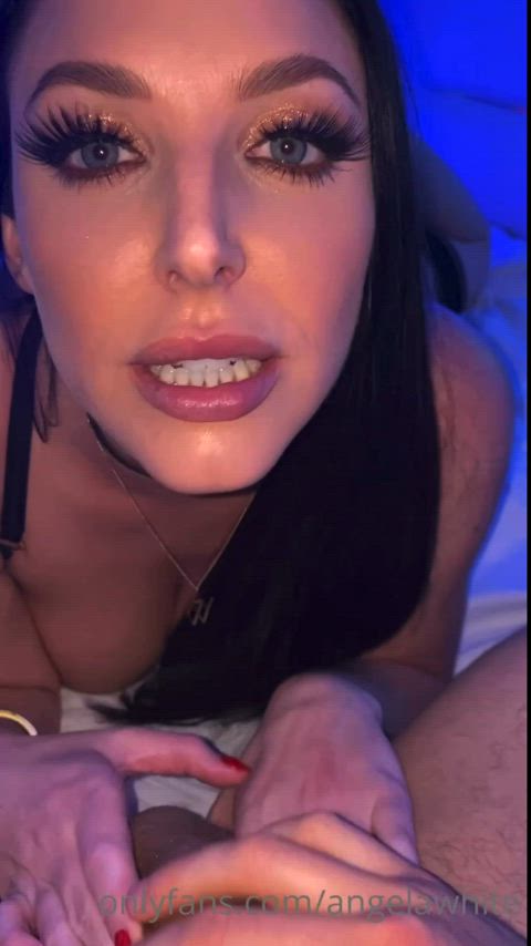 anal angela white blowjob deepthroat onlyfans orgasm pov gif