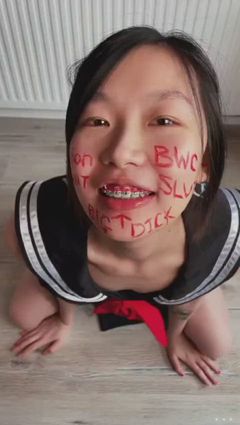 asian bwc humiliation wmaf gif