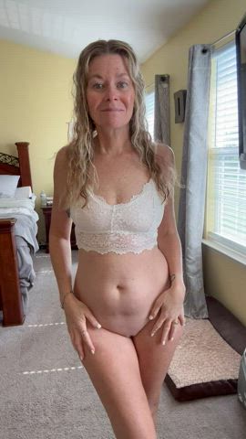 onlyfans ass tits blonde milf boobs homemade natural tits gif