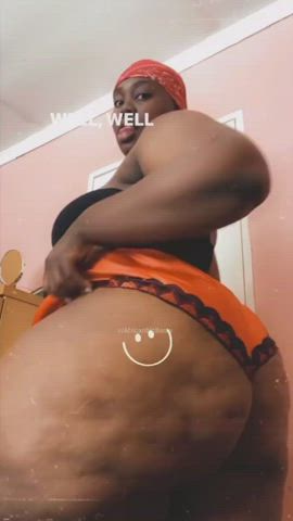 african big ass booty gif