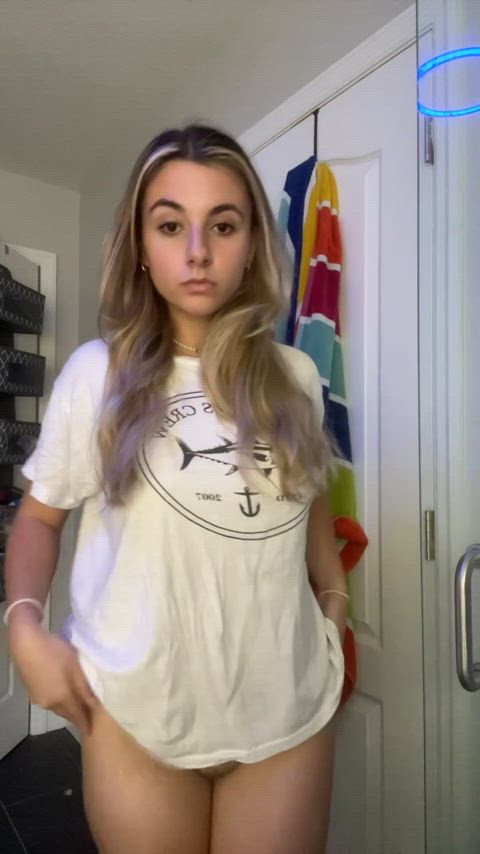 ass petite teen gif