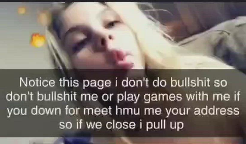 blonde chubby cute pawg smoking solo tiktok topless white girl gif