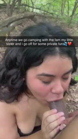 blowjob brother caption outdoor sister gif