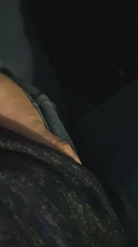 Quick orgasm in my car on work break 🫠