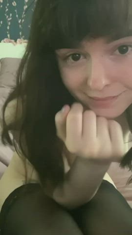 big dick small tits teen trans woman gif