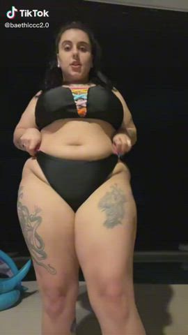 bbw bikini nude tiktok gif