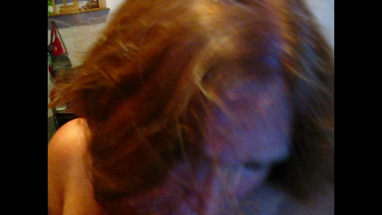 Cum Cumshot Redhead Wife gif