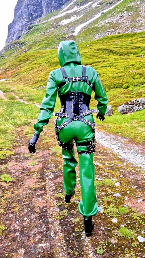 Hiking and having fun in full latex!