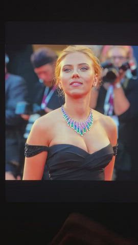 Scarlett Johansson drained my balls so hard???