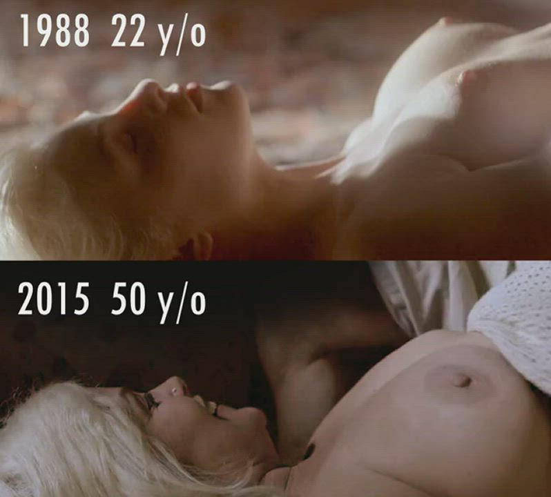 Sherilyn Fenn - Two Moon Junction (1988) vs Shameless (2015) -