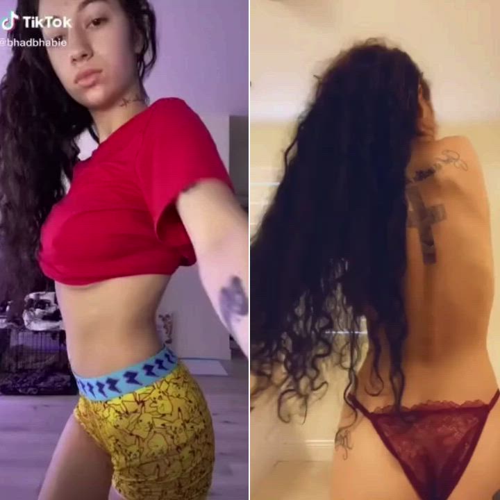 BhadBhabie Showing Off Her Gains