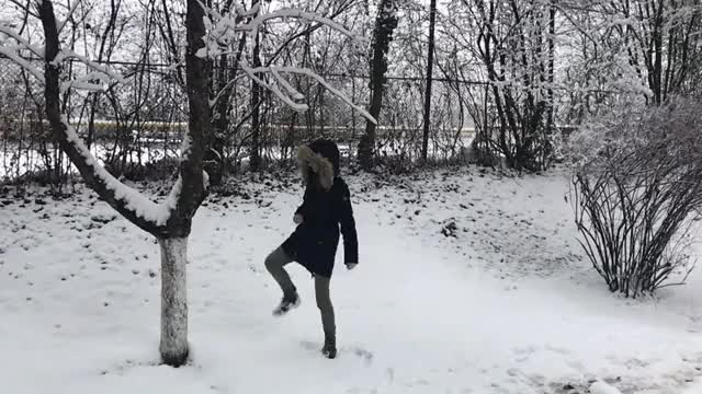  #slowmo #snow