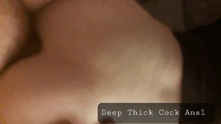 Anal Deep Penetration Thick gif