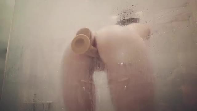 Morning shower.