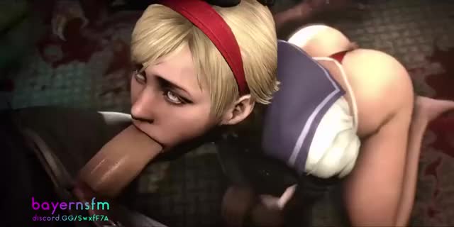 Sherry Birkin facefuck