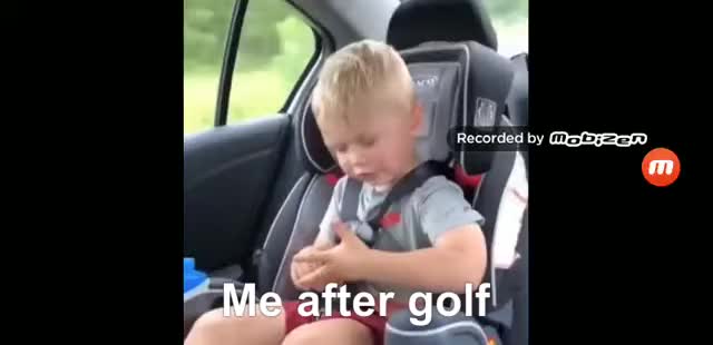 Me after golf