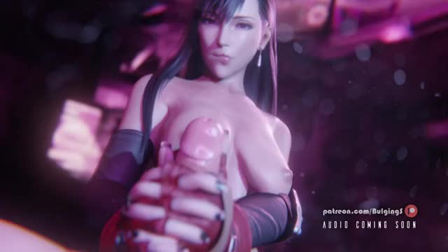 Tifa Double Handjob