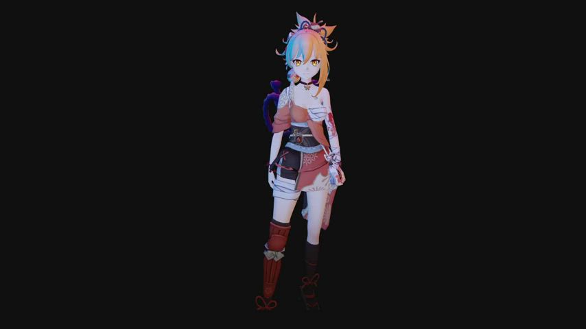 3d anime vr gif