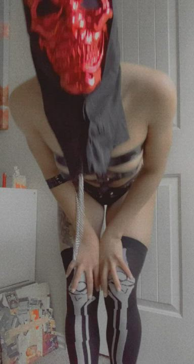 Big Tits Halloween TikTok gif