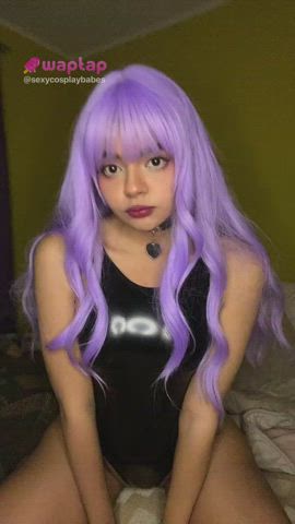 alt anime cosplay goth tiktok gif