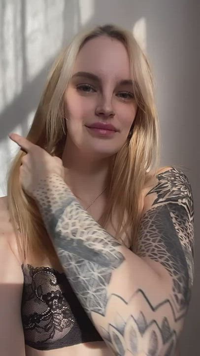 Blonde OnlyFans Russian gif