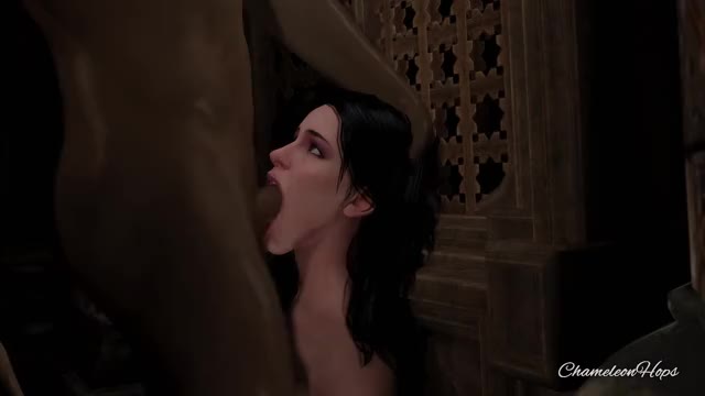 Yennefer gets throated