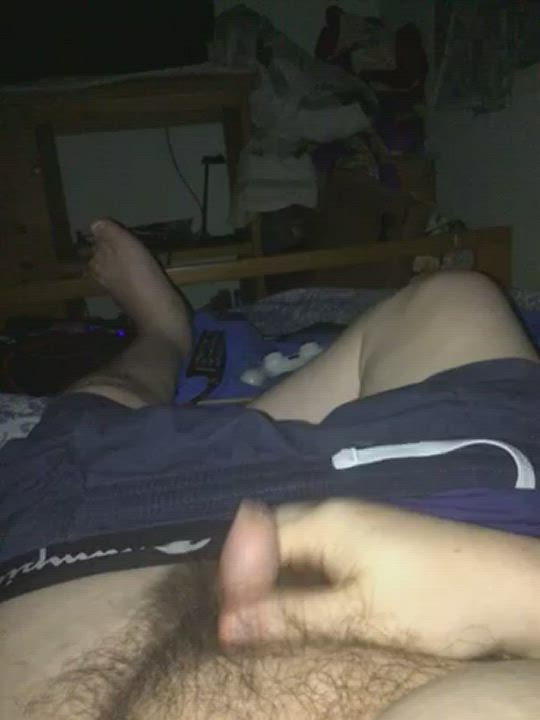 Hairy Cock Jerk Off Naked gif