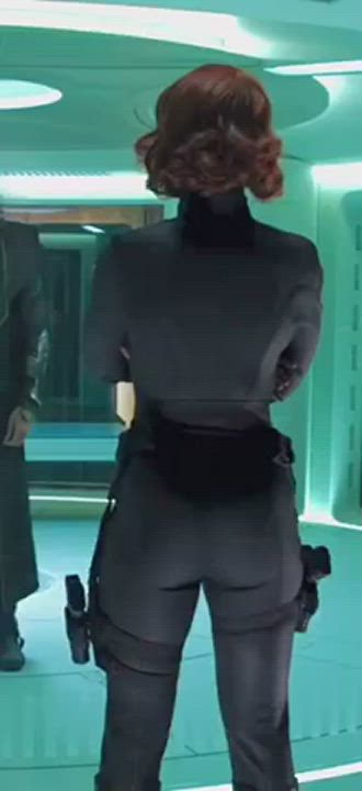 Ass Big Ass Booty Celebrity Scarlett Johansson Tight Ass Tights gif