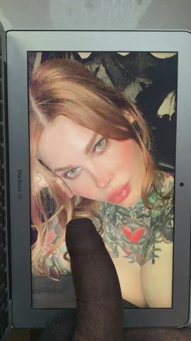 BlackCockTributes - Custom Tattoo Cum Tribute