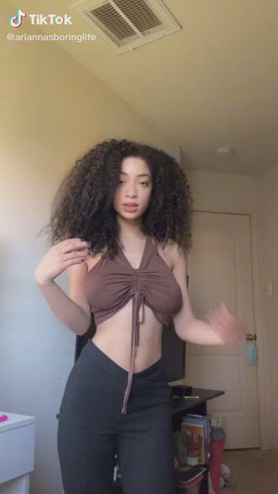 Puffy TikTok Tits gif