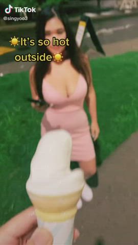 Cum In Mouth Cum On Tits Cumshot TikTok gif