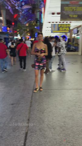 Boobs Caught Flashing Natural Tits Public Tits r/CaughtPublic gif