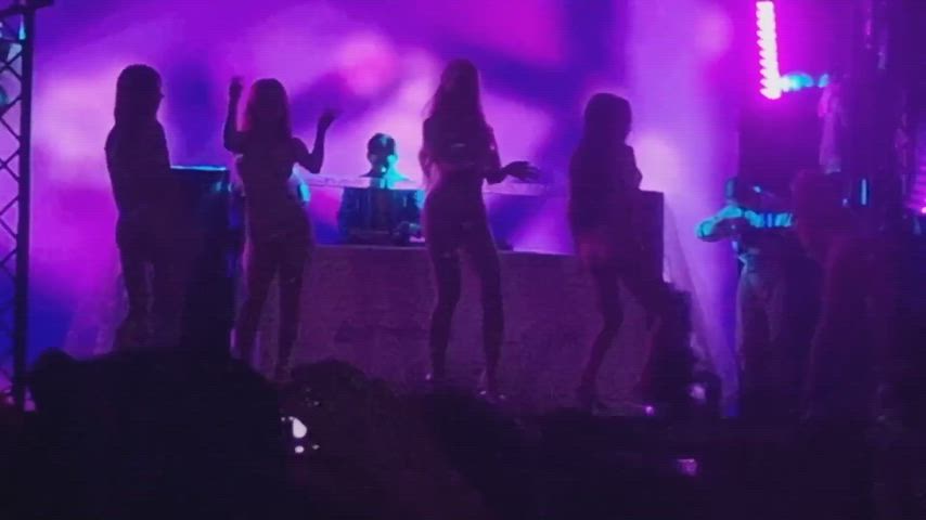 asian big ass big tits club korean nightclub pool sexy twerking wet gif