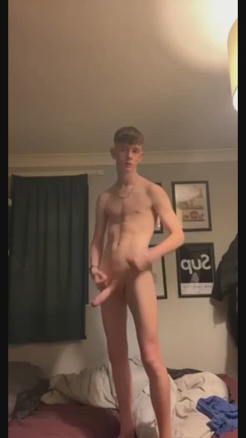 amateur big dick cute skinny tall teen twink gif