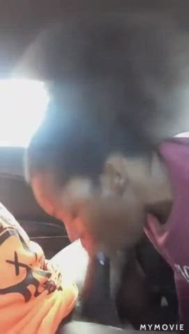 blowjob car sex cum in mouth ebony gif