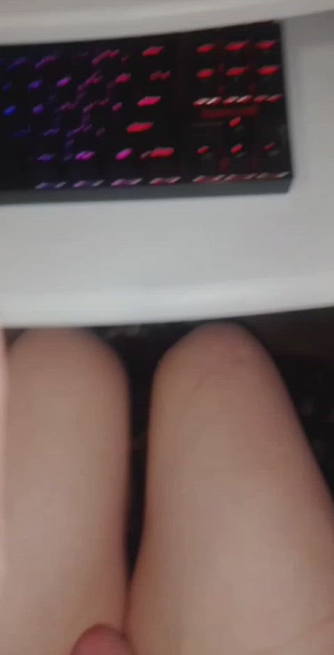 cum cum in mouth femboy homemade orgasm pov solo tgirl trans vibrator gif