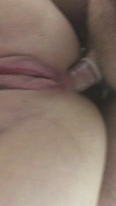 Anal Clit Rubbing Pussy Lips gif